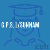 G.P.S. L/sunnam Primary School Logo