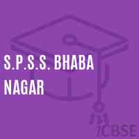 S.P.S.S. Bhaba Nagar Senior Secondary School Logo