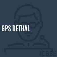 Gps Dethal Primary School Logo