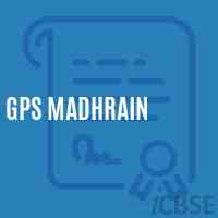 Gps Madhrain Primary School Logo