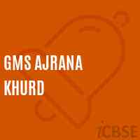 Gms Ajrana Khurd Middle School Logo