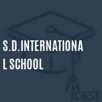 S.D.International School Logo