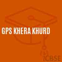 Gps Khera Khurd Primary School Logo