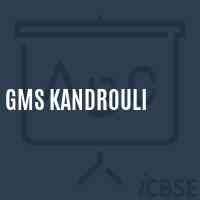 Gms Kandrouli Middle School Logo