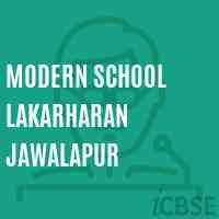Modern School Lakarharan Jawalapur Logo