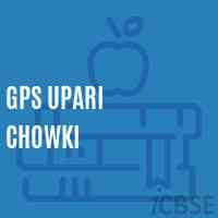 Gps Upari Chowki Primary School Logo