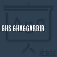 Ghs Ghaggarbir Secondary School Logo