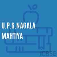 U.P.S.Nagala Mahtiya Middle School Logo