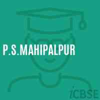P.S.Mahipalpur Primary School Logo