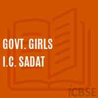 Govt. Girls I.C. Sadat High School Logo