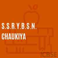 S.S.R.Y.B.S.N. Chaukiya Primary School Logo