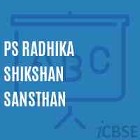 Ps Radhika Shikshan Sansthan Primary School Logo