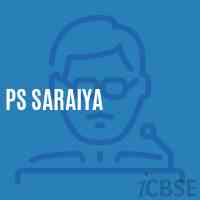 Ps Saraiya Primary School Logo