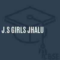 J.S Girls Jhalu Middle School Logo