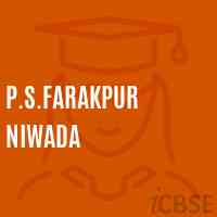 P.S.Farakpur Niwada Primary School Logo