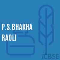 P.S.Bhakha Raoli Primary School Logo