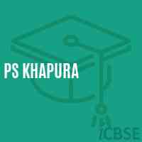 Ps Khapura Primary School Logo