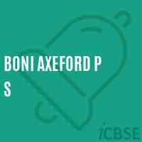 Boni Axeford P S Primary School Logo