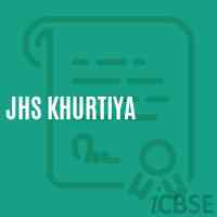 Jhs Khurtiya Middle School Logo