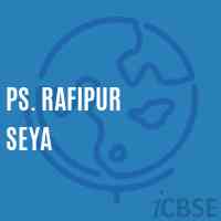 Ps. Rafipur Seya Primary School Logo