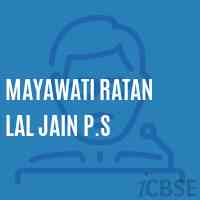 Mayawati Ratan Lal Jain P.S Middle School Logo