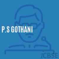 P.S Gothani Primary School Logo