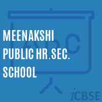 Meenakshi Public Hr.Sec. School Logo