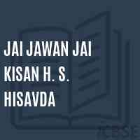 Jai Jawan Jai Kisan H. S. Hisavda Secondary School Logo