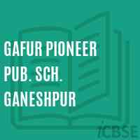 Gafur Pioneer Pub. Sch. Ganeshpur Primary School Logo