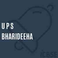 U P S Bharideeha Middle School Logo