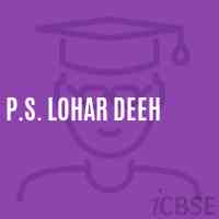 P.S. Lohar Deeh Primary School Logo