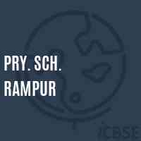 Pry. Sch. Rampur Primary School Logo