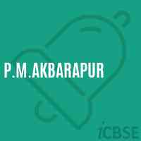 P.M.Akbarapur Middle School Logo