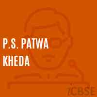 P.S. Patwa Kheda Primary School Logo