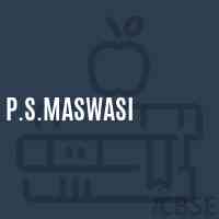 P.S.Maswasi Primary School Logo