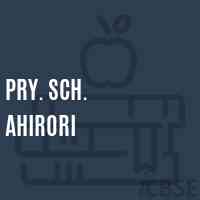 Pry. Sch. Ahirori Primary School Logo