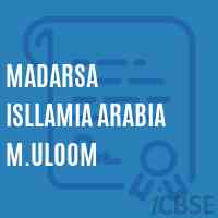 Madarsa Isllamia Arabia M.Uloom Middle School Logo