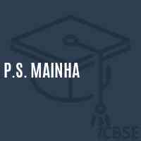 P.S. Mainha Primary School Logo