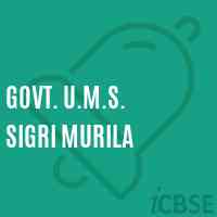 Govt. U.M.S. Sigri Murila Middle School Logo