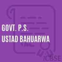 Govt. P.S. Ustad Bahuarwa Primary School Logo