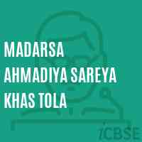 Madarsa Ahmadiya Sareya Khas Tola Middle School Logo