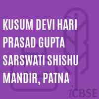 Kusum Devi Hari Prasad Gupta Sarswati Shishu Mandir, Patna Primary School Logo