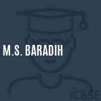 M.S. Baradih Middle School Logo