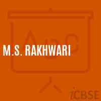 M.S. Rakhwari Middle School Logo
