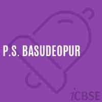 P.S. Basudeopur Primary School Logo