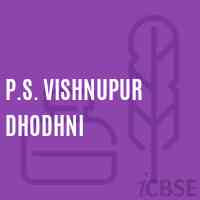 P.S. Vishnupur Dhodhni Middle School Logo