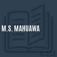 M.S. Mahuawa Middle School Logo