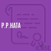 P.P.Hata Primary School Logo