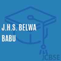 J.H.S. Belwa Babu Middle School Logo