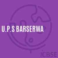 U.P.S Barserwa Middle School Logo